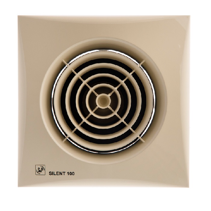 Вытяжной вентилятор Soler & Palau SILENT-100 CZ IVORY