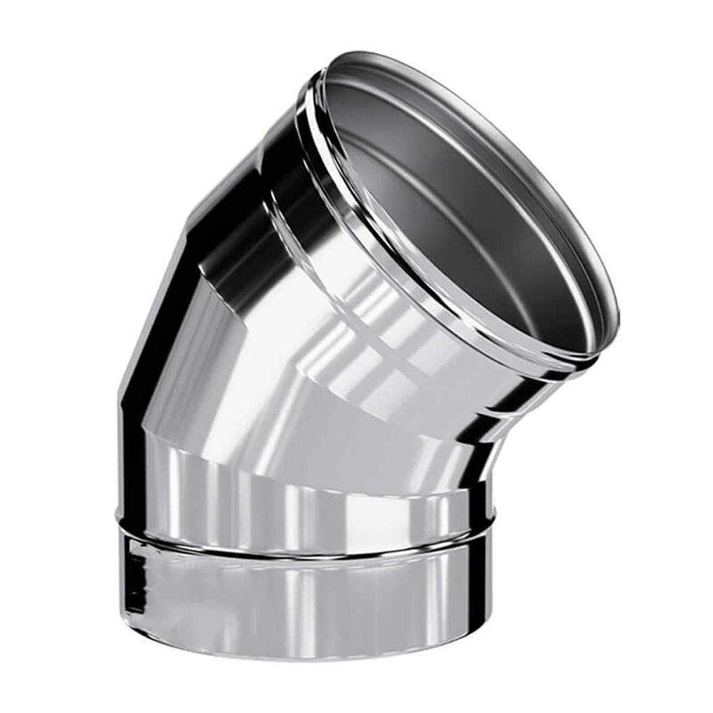 КРАФТ ГАЗ колено 45° (316/0,5) Ф150